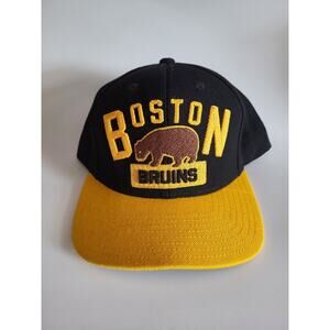2015 Reebok Center Ice BOSTON BRUINS Alternate Bear Logo Snapback Hat Cap